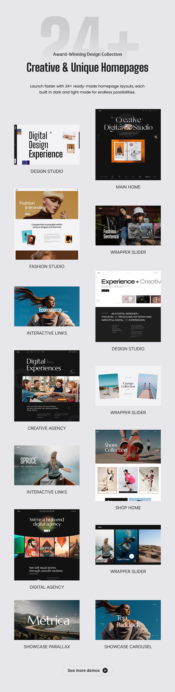 Liko - Creative Agency & Portfolio WordPress Theme