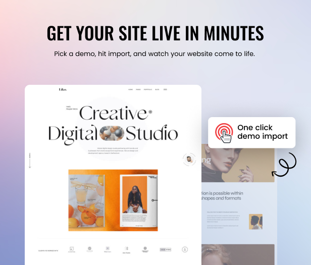 Liko - Creative Agency & Portfolio WordPress Theme