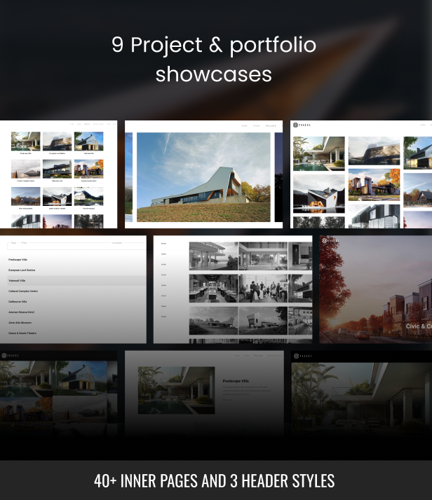 Prague | Architecture WordPress Theme