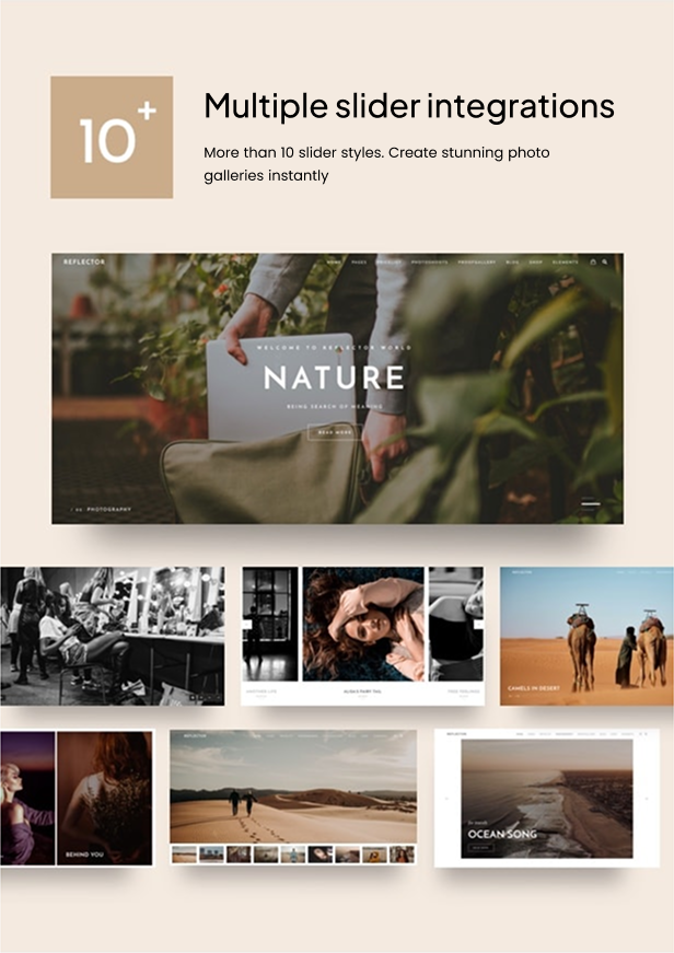Reflector Photography | WordPress Theme - 15