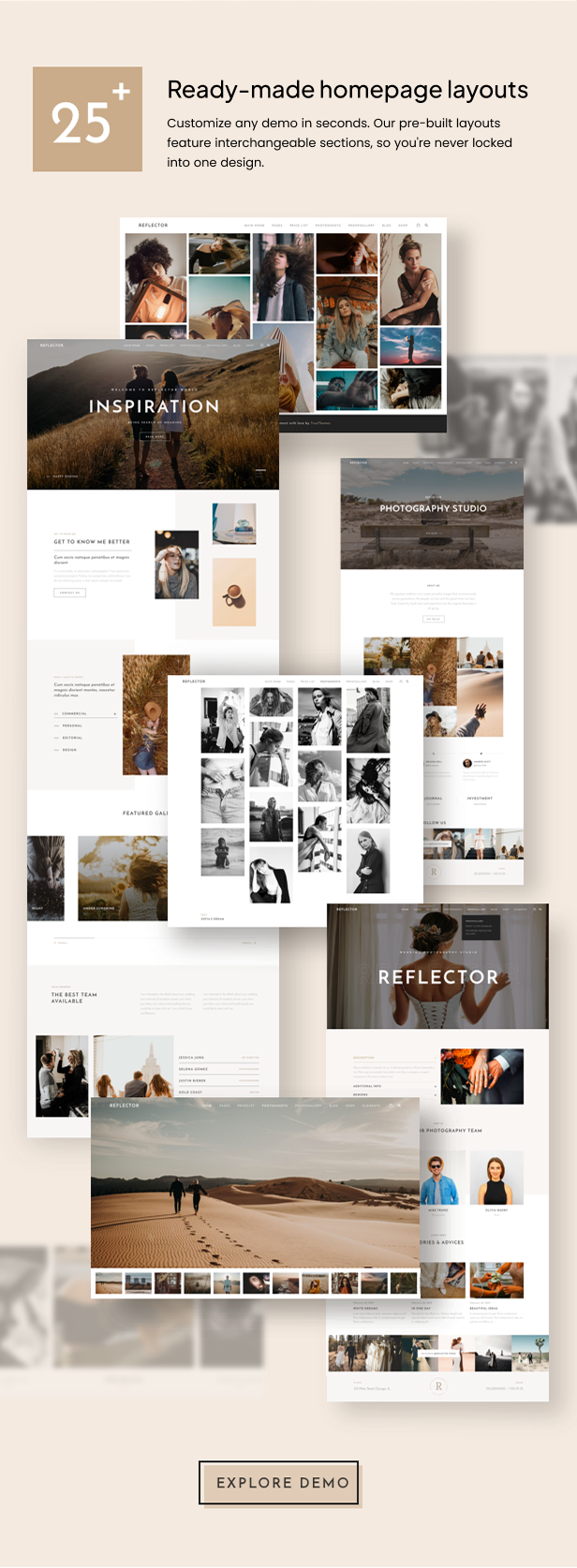Reflector Photography | WordPress Theme - 6