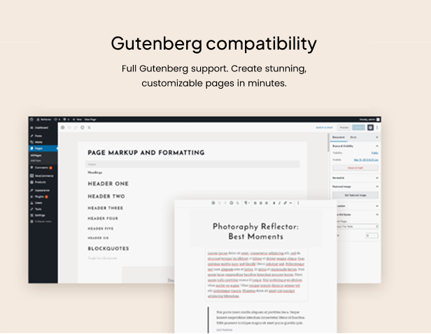 Reflector Photography | WordPress Theme - 9