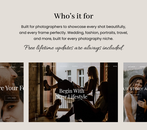 Snapster - Photography WordPress Theme - 6