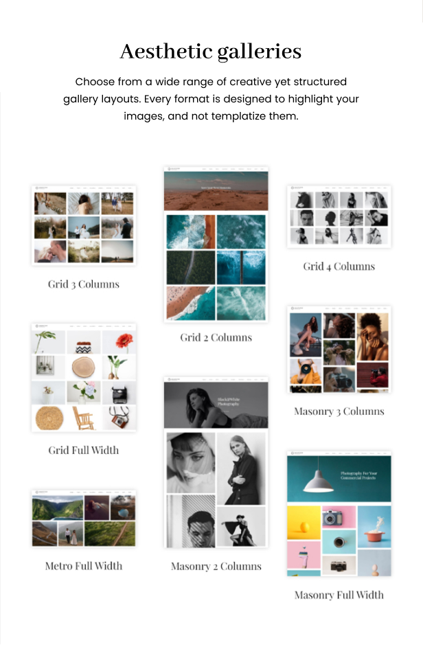 Snapster - Photography WordPress Theme - 8