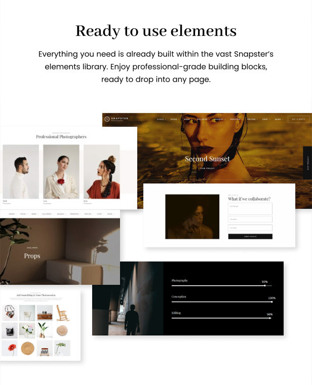Snapster - Photography WordPress Theme - 11