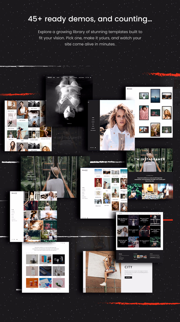 Whizz Photography WordPress Theme