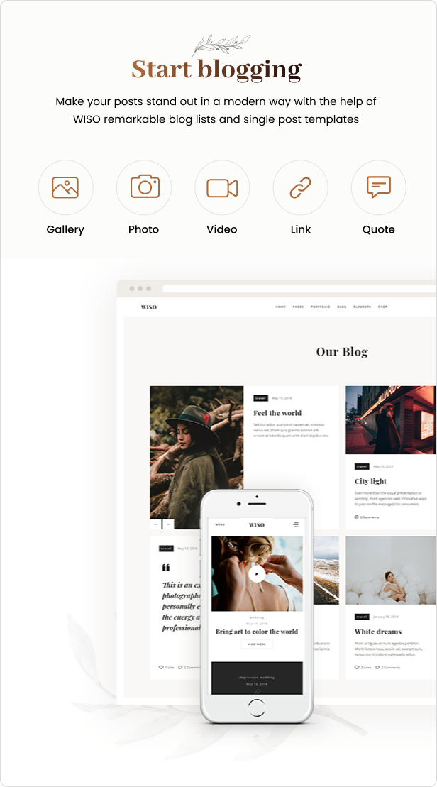Wiso Photography | WordPress Theme - 17