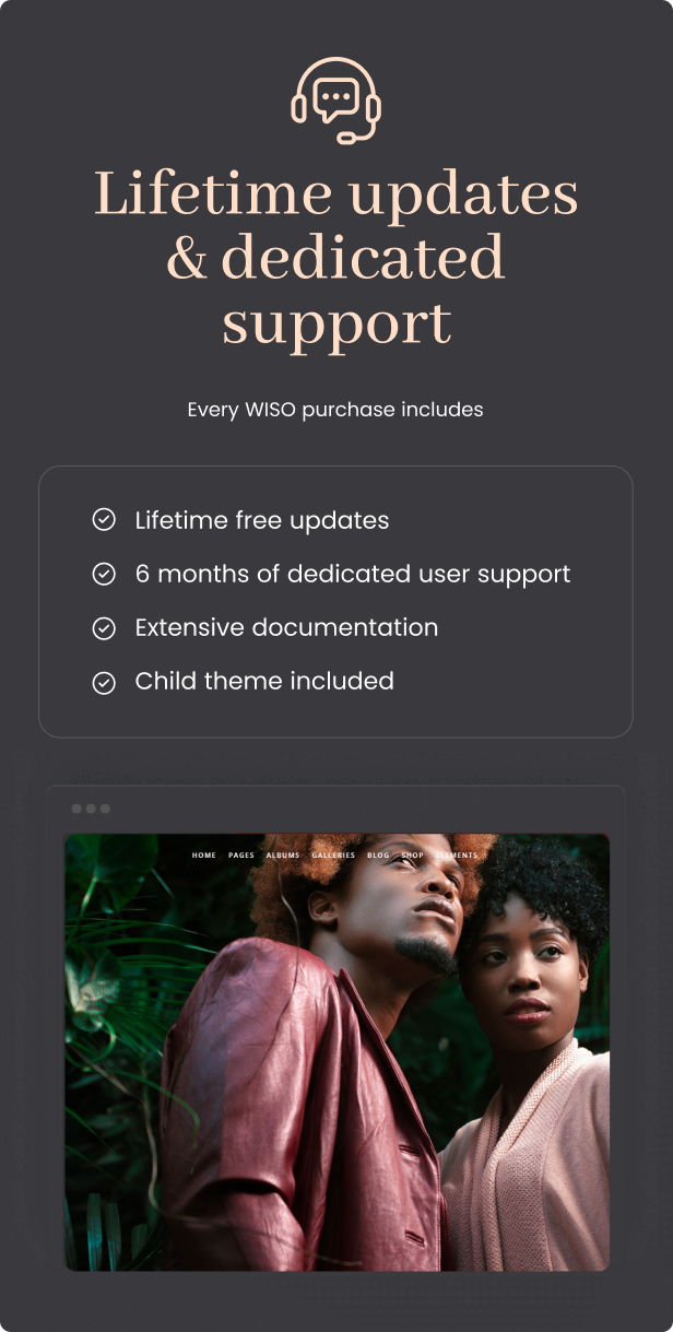 Wiso Photography | WordPress Theme - 18